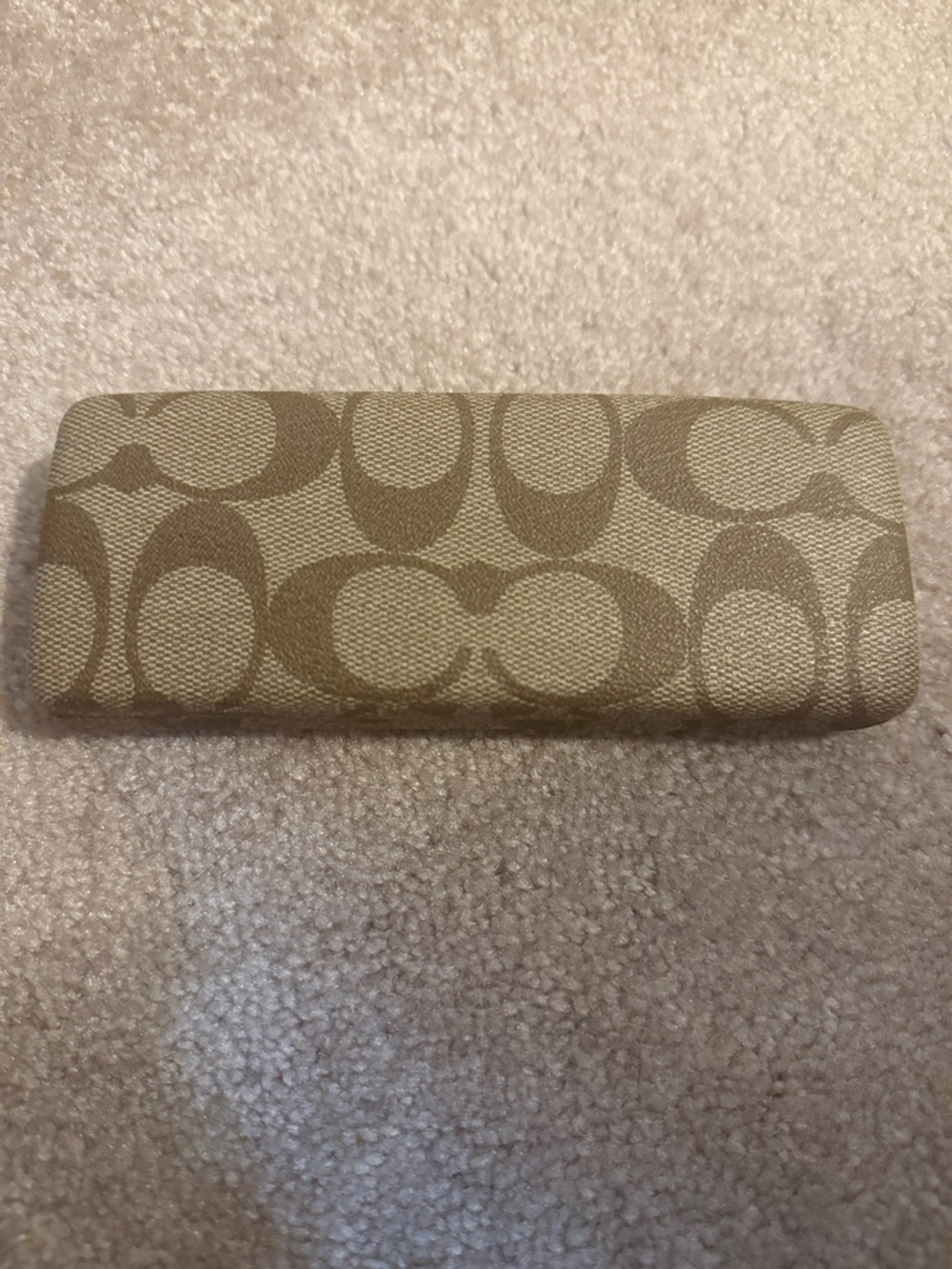 Coach glasses case